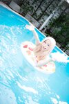 [Cosplay][RAZZLE DAZZLE] Aimy, Chii Sakura, Ebino Katsuragi - Mont Blanc モン・ブラン (Girls und Panzer)