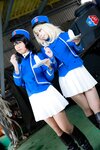 [Cosplay][RAZZLE DAZZLE] Aimy, Chii Sakura, Ebino Katsuragi - Mont Blanc モン・ブラン (Girls und Panzer)
