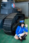 [Cosplay][RAZZLE DAZZLE] Aimy, Chii Sakura, Ebino Katsuragi - Mont Blanc モン・ブラン (Girls und Panzer)