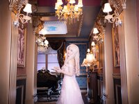 [Cosplay][RAZZLE DAZZLE] Aimy, Chii Sakura, Ebino Katsuragi - Mont Blanc モン・ブラン (Girls und Panzer)