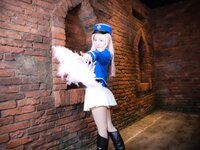 [Cosplay][RAZZLE DAZZLE] Aimy, Chii Sakura, Ebino Katsuragi - Mont Blanc モン・ブラン (Girls und Panzer)