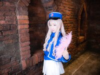 [Cosplay][RAZZLE DAZZLE] Aimy, Chii Sakura, Ebino Katsuragi - Mont Blanc モン・ブラン (Girls und Panzer)