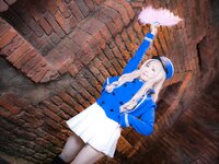 [Cosplay][RAZZLE DAZZLE] Aimy, Chii Sakura, Ebino Katsuragi - Mont Blanc モン・ブラン (Girls und Panzer)