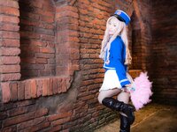[Cosplay][RAZZLE DAZZLE] Aimy, Chii Sakura, Ebino Katsuragi - Mont Blanc モン・ブラン (Girls und Panzer)