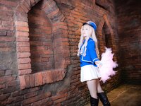 [Cosplay][RAZZLE DAZZLE] Aimy, Chii Sakura, Ebino Katsuragi - Mont Blanc モン・ブラン (Girls und Panzer)