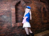 [Cosplay][RAZZLE DAZZLE] Aimy, Chii Sakura, Ebino Katsuragi - Mont Blanc モン・ブラン (Girls und Panzer)
