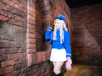 [Cosplay][RAZZLE DAZZLE] Aimy, Chii Sakura, Ebino Katsuragi - Mont Blanc モン・ブラン (Girls und Panzer)
