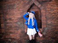 [Cosplay][RAZZLE DAZZLE] Aimy, Chii Sakura, Ebino Katsuragi - Mont Blanc モン・ブラン (Girls und Panzer)
