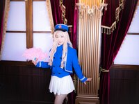 [Cosplay][RAZZLE DAZZLE] Aimy, Chii Sakura, Ebino Katsuragi - Mont Blanc モン・ブラン (Girls und Panzer)