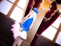 [Cosplay][RAZZLE DAZZLE] Aimy, Chii Sakura, Ebino Katsuragi - Mont Blanc モン・ブラン (Girls und Panzer)