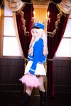 [Cosplay][RAZZLE DAZZLE] Aimy, Chii Sakura, Ebino Katsuragi - Mont Blanc モン・ブラン (Girls und Panzer)