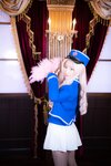 [Cosplay][RAZZLE DAZZLE] Aimy, Chii Sakura, Ebino Katsuragi - Mont Blanc モン・ブラン (Girls und Panzer)