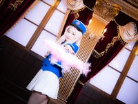[Cosplay][RAZZLE DAZZLE] Aimy, Chii Sakura, Ebino Katsuragi - Mont Blanc モン・ブラン (Girls und Panzer)
