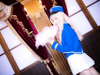 [Cosplay][RAZZLE DAZZLE] Aimy, Chii Sakura, Ebino Katsuragi - Mont Blanc モン・ブラン (Girls und Panzer)