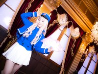 [Cosplay][RAZZLE DAZZLE] Aimy, Chii Sakura, Ebino Katsuragi - Mont Blanc モン・ブラン (Girls und Panzer)