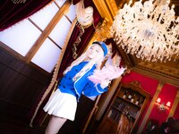 [Cosplay][RAZZLE DAZZLE] Aimy, Chii Sakura, Ebino Katsuragi - Mont Blanc モン・ブラン (Girls und Panzer)