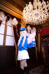 [Cosplay][RAZZLE DAZZLE] Aimy, Chii Sakura, Ebino Katsuragi - Mont Blanc モン・ブラン (Girls und Panzer)