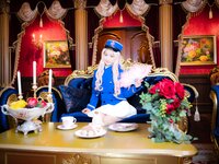 [Cosplay][RAZZLE DAZZLE] Aimy, Chii Sakura, Ebino Katsuragi - Mont Blanc モン・ブラン (Girls und Panzer)