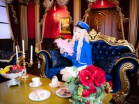 [Cosplay][RAZZLE DAZZLE] Aimy, Chii Sakura, Ebino Katsuragi - Mont Blanc モン・ブラン (Girls und Panzer)