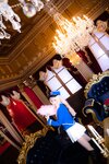 [Cosplay][RAZZLE DAZZLE] Aimy, Chii Sakura, Ebino Katsuragi - Mont Blanc モン・ブラン (Girls und Panzer)