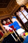 [Cosplay][RAZZLE DAZZLE] Aimy, Chii Sakura, Ebino Katsuragi - Mont Blanc モン・ブラン (Girls und Panzer)