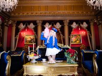 [Cosplay][RAZZLE DAZZLE] Aimy, Chii Sakura, Ebino Katsuragi - Mont Blanc モン・ブラン (Girls und Panzer)