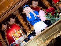 [Cosplay][RAZZLE DAZZLE] Aimy, Chii Sakura, Ebino Katsuragi - Mont Blanc モン・ブラン (Girls und Panzer)