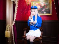 [Cosplay][RAZZLE DAZZLE] Aimy, Chii Sakura, Ebino Katsuragi - Mont Blanc モン・ブラン (Girls und Panzer)