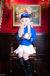 [Cosplay][RAZZLE DAZZLE] Aimy, Chii Sakura, Ebino Katsuragi - Mont Blanc モン・ブラン (Girls und Panzer)