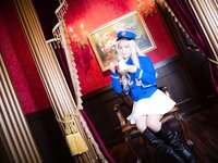 [Cosplay][RAZZLE DAZZLE] Aimy, Chii Sakura, Ebino Katsuragi - Mont Blanc モン・ブラン (Girls und Panzer)