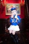 [Cosplay][RAZZLE DAZZLE] Aimy, Chii Sakura, Ebino Katsuragi - Mont Blanc モン・ブラン (Girls und Panzer)