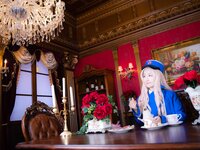 [Cosplay][RAZZLE DAZZLE] Aimy, Chii Sakura, Ebino Katsuragi - Mont Blanc モン・ブラン (Girls und Panzer)