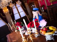 [Cosplay][RAZZLE DAZZLE] Aimy, Chii Sakura, Ebino Katsuragi - Mont Blanc モン・ブラン (Girls und Panzer)