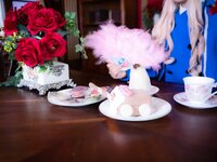 [Cosplay][RAZZLE DAZZLE] Aimy, Chii Sakura, Ebino Katsuragi - Mont Blanc モン・ブラン (Girls und Panzer)