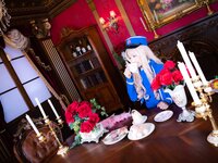 [Cosplay][RAZZLE DAZZLE] Aimy, Chii Sakura, Ebino Katsuragi - Mont Blanc モン・ブラン (Girls und Panzer)