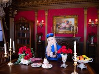 [Cosplay][RAZZLE DAZZLE] Aimy, Chii Sakura, Ebino Katsuragi - Mont Blanc モン・ブラン (Girls und Panzer)