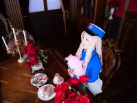 [Cosplay][RAZZLE DAZZLE] Aimy, Chii Sakura, Ebino Katsuragi - Mont Blanc モン・ブラン (Girls und Panzer)
