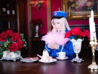 [Cosplay][RAZZLE DAZZLE] Aimy, Chii Sakura, Ebino Katsuragi - Mont Blanc モン・ブラン (Girls und Panzer)