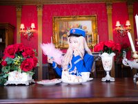 [Cosplay][RAZZLE DAZZLE] Aimy, Chii Sakura, Ebino Katsuragi - Mont Blanc モン・ブラン (Girls und Panzer)
