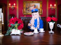 [Cosplay][RAZZLE DAZZLE] Aimy, Chii Sakura, Ebino Katsuragi - Mont Blanc モン・ブラン (Girls und Panzer)
