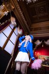 [Cosplay][RAZZLE DAZZLE] Aimy, Chii Sakura, Ebino Katsuragi - Mont Blanc モン・ブラン (Girls und Panzer)