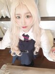 [Cosplay][RAZZLE DAZZLE] Aimy, Chii Sakura, Ebino Katsuragi - Mont Blanc モン・ブラン (Girls und Panzer)