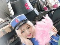 [Cosplay][RAZZLE DAZZLE] Aimy, Chii Sakura, Ebino Katsuragi - Mont Blanc モン・ブラン (Girls und Panzer)