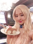[Cosplay][RAZZLE DAZZLE] Aimy, Chii Sakura, Ebino Katsuragi - Mont Blanc モン・ブラン (Girls und Panzer)