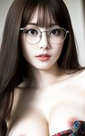 [Photobook] やわらか女神 デジタル写真集 メガネ美女のヒミツ
