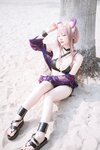[Cosplay] 二佐Nisa 泰拉夏日纪事 佐佐林雨霞