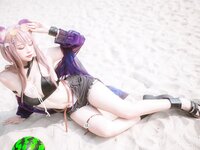 [Cosplay] 二佐Nisa 泰拉夏日纪事 佐佐林雨霞