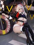 [Cosplay] Kokura Chiyo 小仓千代w - Race Queen Prinz Eugen 舰长图 赛车欧根