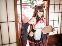 [Cosplay] Ganlory 啊日日 - Confused Maid 迷糊女仆