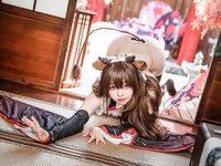 [Cosplay] Ganlory 啊日日 - Confused Maid 迷糊女仆
